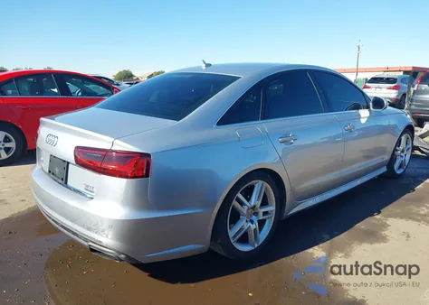 2016 Audi A6 2.0T Premium Plus from USA, damaged, VIN WAUGFAFC7GN014895